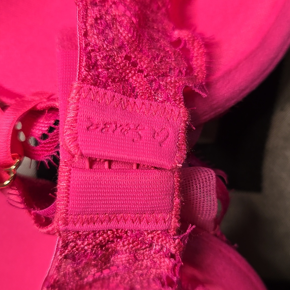 LaSenza PINK lace BRA 36A - Picture 9 of 10
